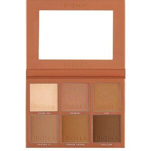 SIGMA Beauty Sculpt Highlight Plus Contour Palette Makeup